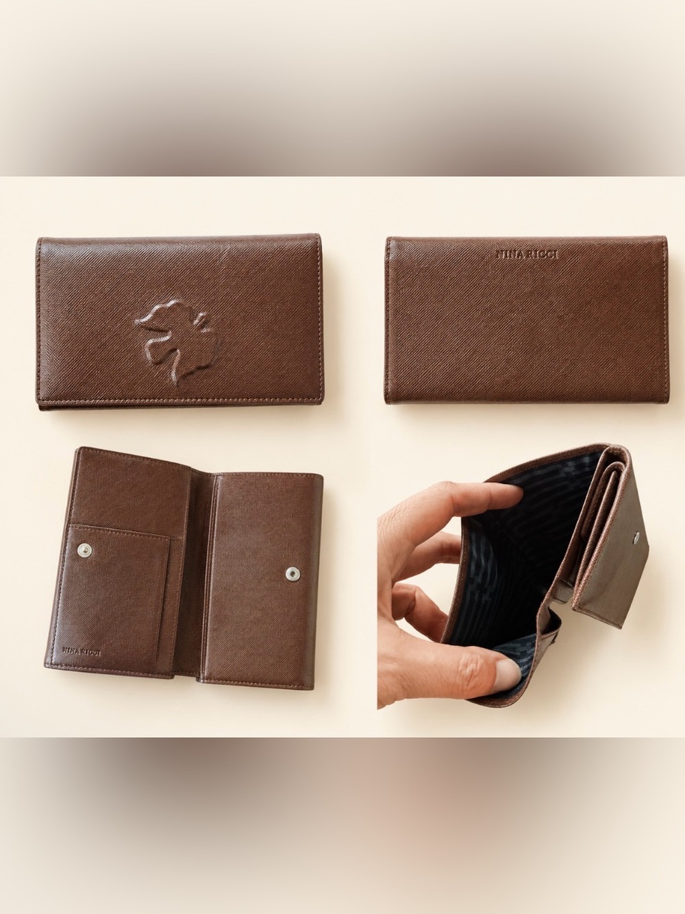 Nina Ricci LikeNew L’Air du Temps Dove Wallet. NWOT - Picture 8 of 8